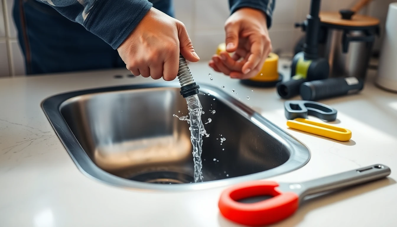 Clogged Kitchen Sink & Drain Clearing